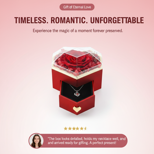 Rose Jewelry Gift Box